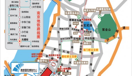 如何到達(dá)南京國(guó)際博覽中心？南京國(guó)際博覽中心詳細(xì)交通路線(xiàn)